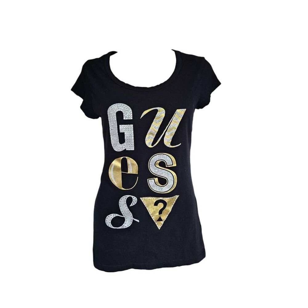 guess mcbling graphic t-shirt